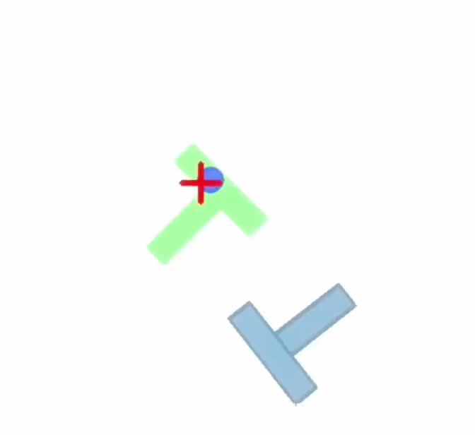 PushT search-guided rollout.